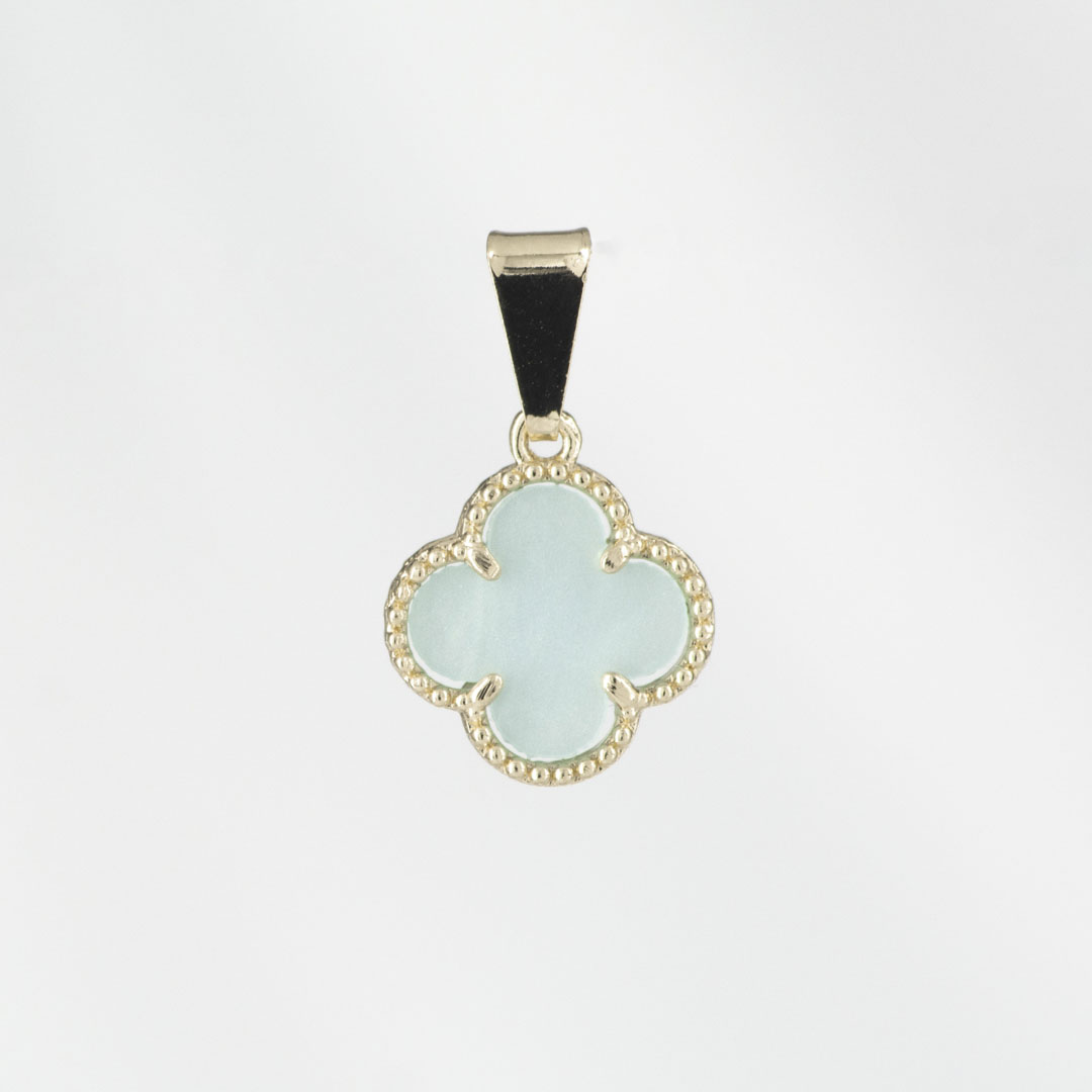 DIJE VAN CLEEF  AZUL AGUA MARINA