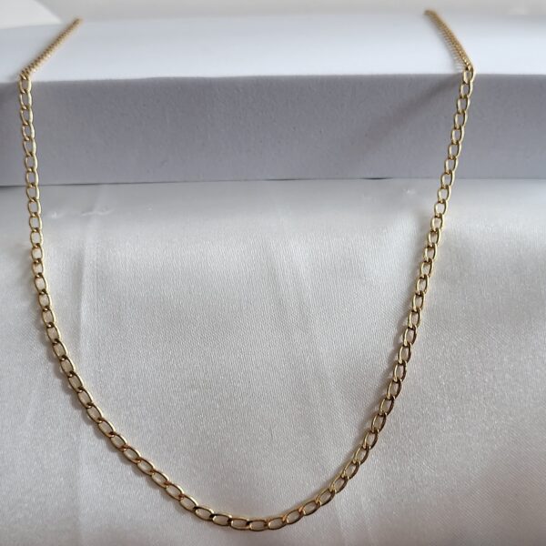 CADENA CUBANA  3MM-60CM