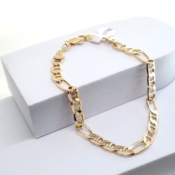 pulsera escalera 3x1 maciza 6mm